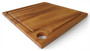 Square Chopping Board with groove 10" x 10" x 0.75"