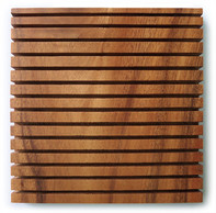 Square Chopping Board with Grooves 7" x 7" x 0.75"