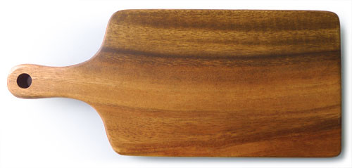 Rectangular Chopping Board with Handle 14" x 6" x 0.75"