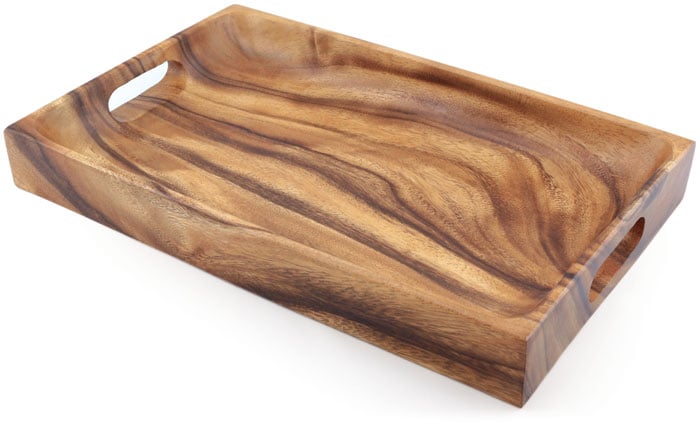 Rectangular Tray with Handle 16" x 10"