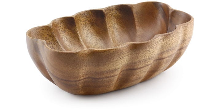 Rectangular Flare Bowl 9" x 6" x 3"