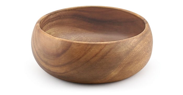 Round Calabash Bowl 8" x 3"