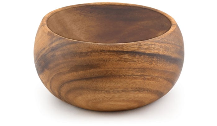 Round Calabash Bowl 8" x 4"