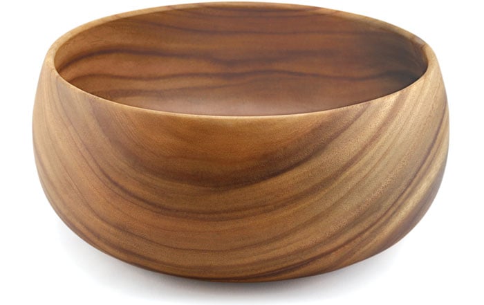 Round Calabash Bowl 12" x 5"