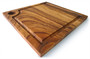 Square Chopping Board with groove 12" x 12" x 0.75"