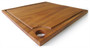 Square Chopping Board with groove 8" x 8" x 0.75"
