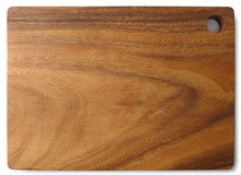 Rectangular Chopping Board with Hole 12" x 9" x 0.75