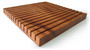 Square Chopping Board with Grooves 7" x 7" x 0.75"