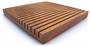 Square Chopping Board with Grooves 8" x 8" x 1"