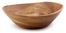 Thin Lip Wavy Bowl 9.5" x 8.75" x 3"