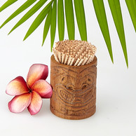 Tiki Toothpick Holder 2.5" x 2"