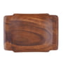 Rectangle Bowl with Handle 10" x 7" x 2"
