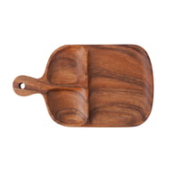 3/C Rect. Tray with Handle 14" x 8.25" x 1"