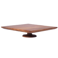 Square Top Cake Stand 14" x 14" x 3.25"
