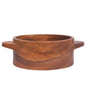 Round Bowl w/ Handle 9.5" x 6.75" x 3"