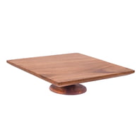Square Top Cake Stand 12" x 3.5"