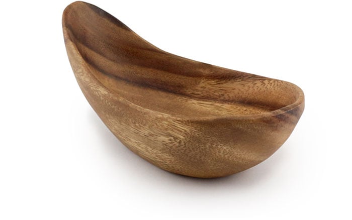 Small Leaf Bowl 6.75" x 4" x 3.25"